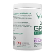 Bucked Up Organic Greens Powder, Superfood Drink Mix with 8 Essential Greens, Mixed Berry, 30 Servings (11.17 oz)