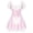 Pink, variant on Moggemol Women's Maid Costume Miss Muffet Gingham Dress Halloween Party Cosplay Fancy Outfit Clubwear Pink XXL