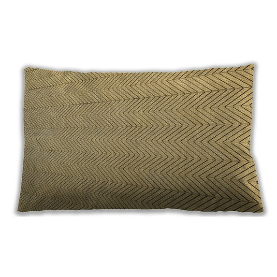 Ahgly Company Indoor Rectangular Contemporary Lumbar Throw Pillow, 13 inch by 19 inch