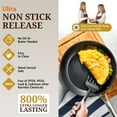 thumbnail image 6 of GraniteStone Armor Max 12 Inch Nonstick Frying Pan, 8x Longer Lasting Non Stick Hard Anodized Aluminum Frying Pan, Easy Clean, Oven Safe, Electric Stovetop Compatible, 6 of 10