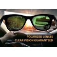 thumbnail image 3 of Gafas de sol de madera - Lentes polarizadas con marco de madera de bambú con revestimiento anti-UV de doble capa Kuyhfg Bienvenido a Kuyhfg, 3 of 5