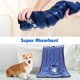 thumbnail image 3 of Toalla para perros Nobleza superabsorbente, grande, 42 x 26 cm, Mazarine, 3 of 8
