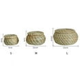 thumbnail image 6 of Mini Straw Hand Woven Storage Baskets with Lids Round Small Box Desktop Storage Basket Bathroom Desktop Kitchen Toy Storage Bin, 6 of 6