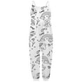 thumbnail image 1 of Combinaison pour Filles Tout-Petits Tenue de Jeu Coloriage Décontractée Été Printemps Automne Pyjamas, 1 of 4