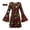 Black, variant on for Women 70s Hippie Disco Dress with Headscarf Print Two Piece Set Contemporary Party Attire