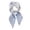 White, variant on Elegant Silk Scarf Square Pattern Festive Parties Everyday Glam Women Fashion Accessory Soft Lightweight Hair Neck Wrap