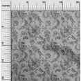 thumbnail image 2 of oneOone Polyester Spandex Gray Fabric Jacobean Floral Craft Projects Decor Fabric Printed By The Yard 56 Inch Wide, 2 of 4