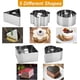thumbnail image 3 of Juego de moldes para tartas de acero inoxidable con superficie antiadherente para presentación profesional de alimentos, moldes para tartas multiusos, aptos para horno y congelador, herramientas de, 3 of 7