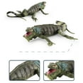 thumbnail image 4 of Hevirgo Reptile Statue Model Simulated Cute Lizard Chameleon Bearded Dragon Solid Model Decoration PVC Reptile Amphibian Figurine Ornament Educational Toy, 4 of 8
