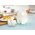 thumbnail image 5 of Electric Mini Food Steamer and  Egg Cooker with Auto Shut Off Feature - White, 5 of 5