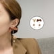 thumbnail image 3 of pendientes colgantes de navideño con nudo de mariposa, colgante de estrella, gota de material acero inoxidable para dama, chapado en oro, elegante, Yinane Pendientes colgantes, 3 of 8