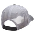 thumbnail image 4 of Beech Mushrooms Embroidered Washed Trucker Cap - Black Grey OSFM, 4 of 5