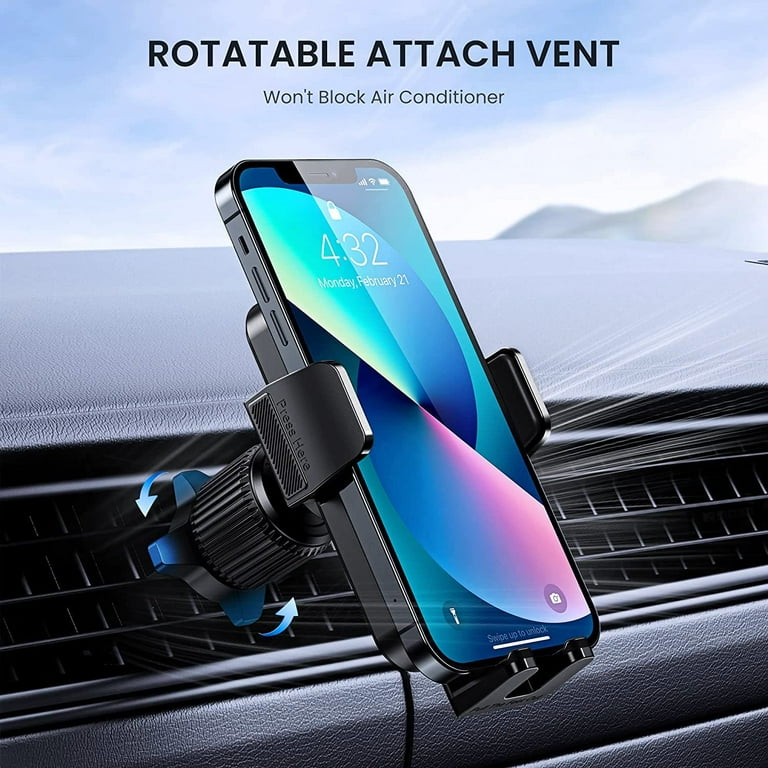 CINDRO Car Vent Phone Mount for Car Military Grade Hook Clip