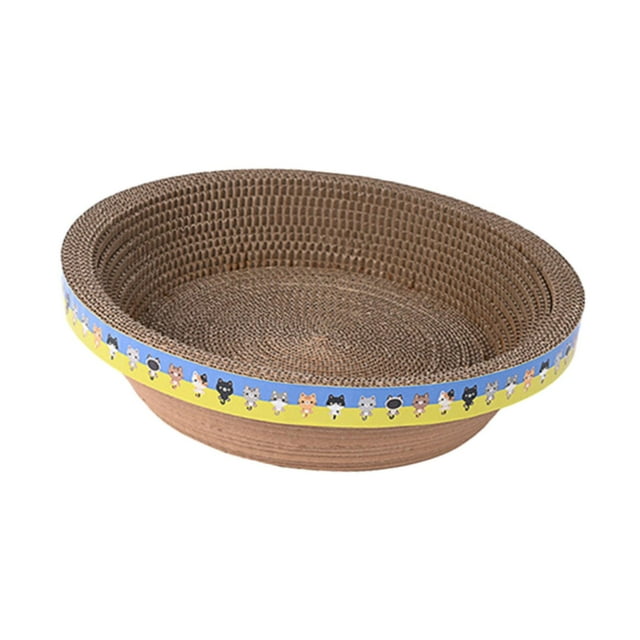 Rascador para gatos, cartón, alfombrilla rascadora para gatos, almohadilla para rascar, tablero rascador para gatos, almohadilla rascadora corrugada , Los 45CM