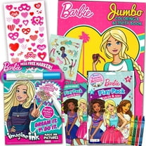 JUMBO Barbie Super Activity Set in PDQ- STICKER SHEET, COLORING BOOK ...