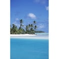 thumbnail image 2 of Lagoon, Aitutaki, Cook Islands. Poster Print (11 x 18), 2 of 4
