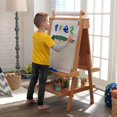 thumbnail image 3 of KidKraft Deluxe Wooden Easel - Natural, 3 of 9