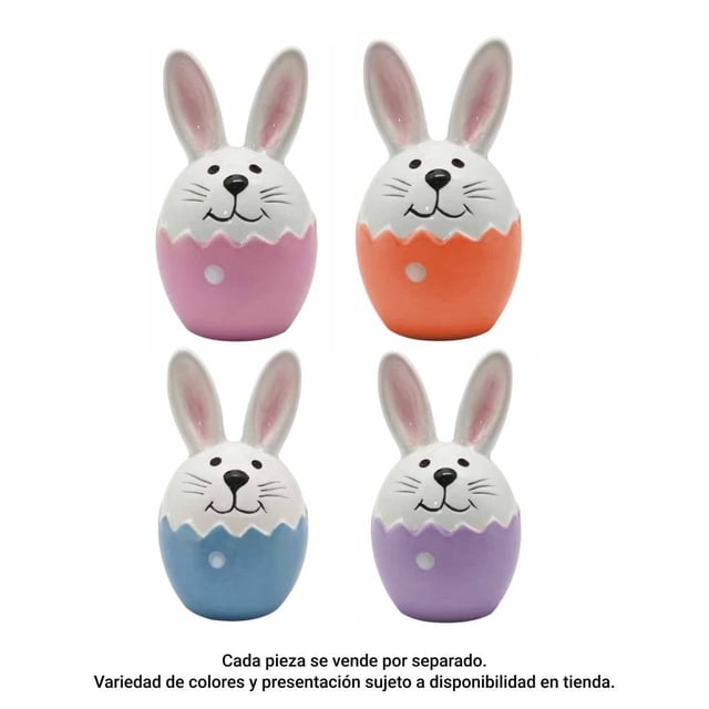 Especiero Prichos Diseño de Conejo de Cerámica Varios Modelos 1 Pieza Multicolor