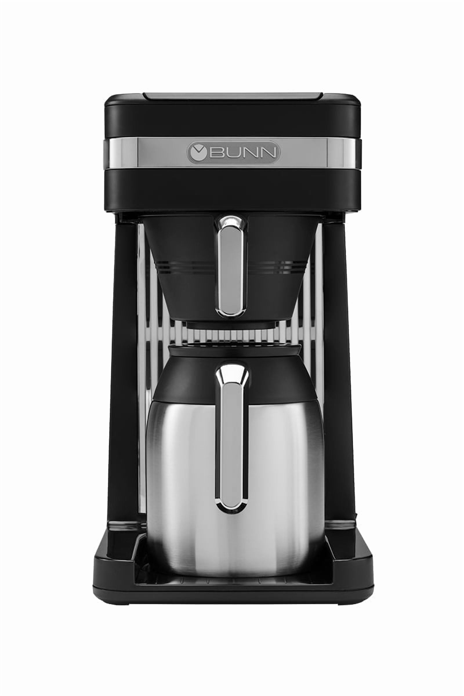 BUNN VPR 12-Cup Pour Over Commercial Coffee Brewer, 2 Separately Controlled  Warmers, Heat Brew - Walmart.com, image size:1600x2400
