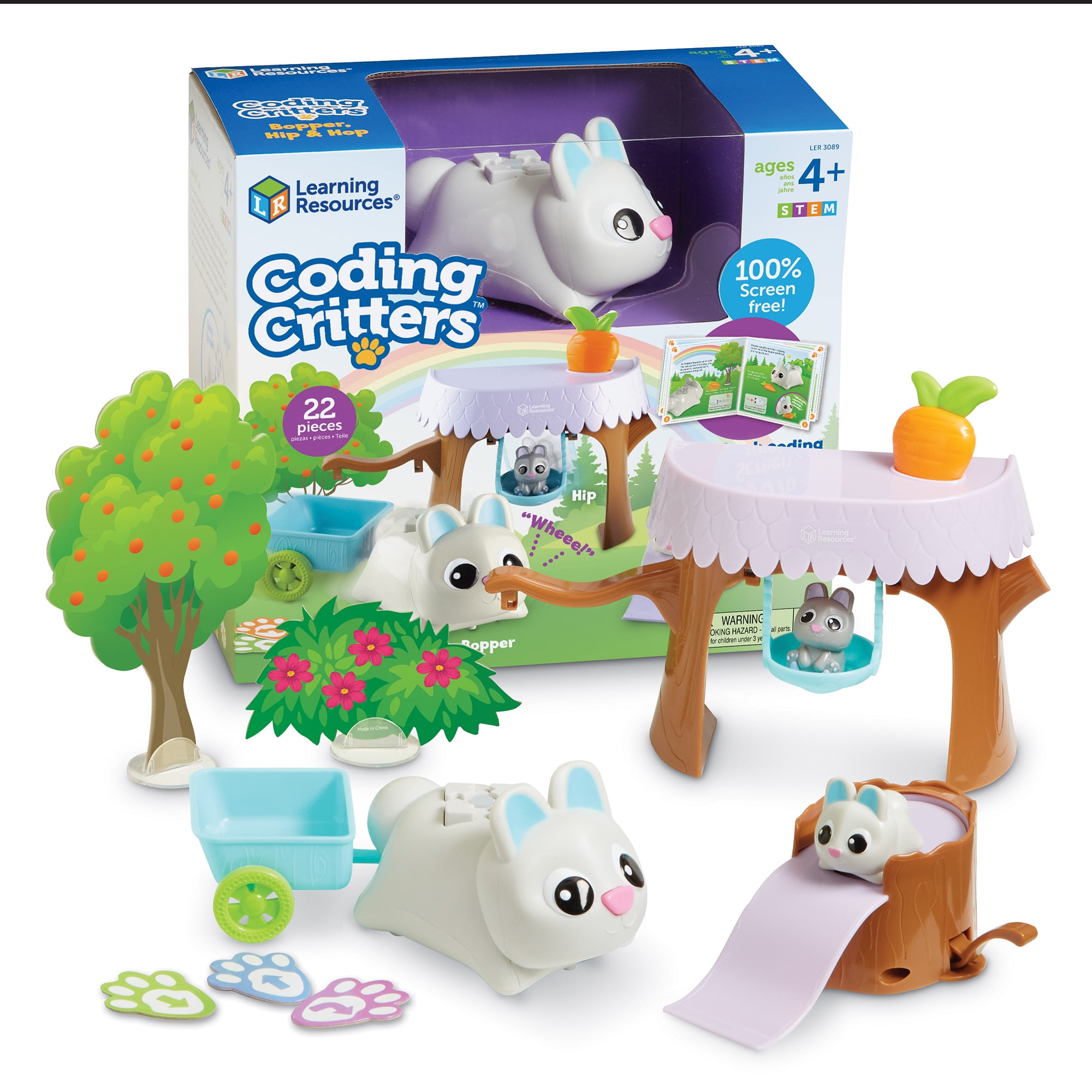 Matching & Sorting Toy 10 Counting Learning Resources Peekaboo Learning Farm 