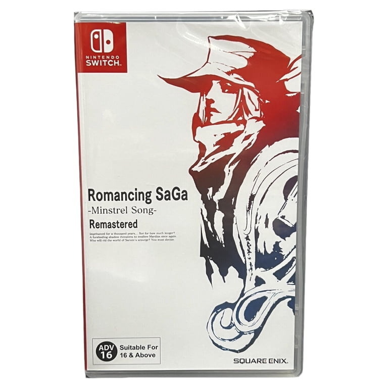 Free Shipping! Romancing Saga - Minstrel Song- Remastered