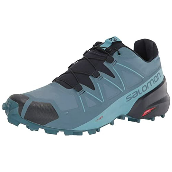 Salomon Women's SPEEDCROSS 5 Trail Running Shoes For Women, Bluestone/Night Sky/Delphinium Blue, 8