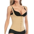 thumbnail image 7 of 2 in 1 Zipper Postpartum Belly Wrap Girdle Pelvis Belt Waist Trainer Tummy Control Shapewear for Women, 7 of 7