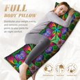 thumbnail image 5 of Body Pillow Cover, Multicolored Beautiful Flower Body Pillow Cases with Zipper Soft Breathable Smooth Skin Friendly Long Pillow Case 20x60 inches, 1Pcs, 5 of 7
