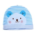 thumbnail image 1 of Gorro fetal para recién nacidos, gorro de algodón con orejas pequeñas para primavera y otoño, gorro para bebés recién nacidos, niños y niñas, gorro con capucha para el pelo, 1 of 3