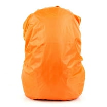 WHAMVOX Waterproof Backpack Rucksack Rain Cover Bag Rainproof Pack Cover 35L(Orange)