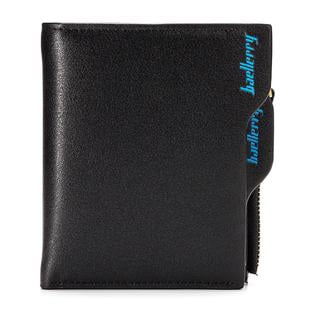 Men's Multi-Purpose Card Vertical Wallet Black