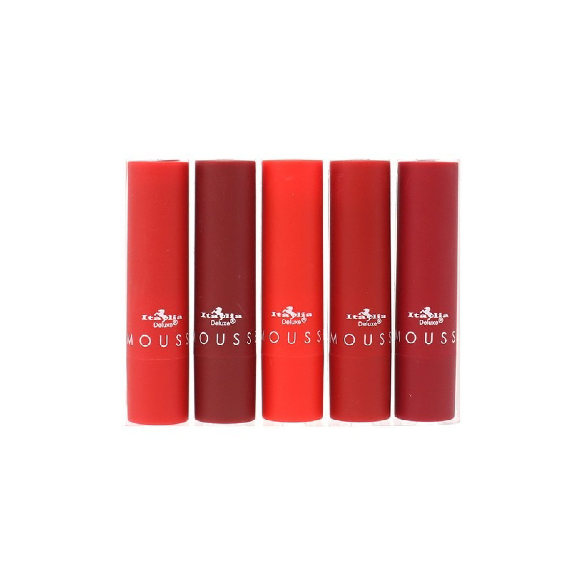 Italia Deluxe Top Five Mousse Matte Lipstick Set - Walmart.com