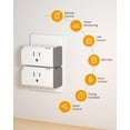thumbnail image 2 of SONOFF Smart Plug Works with Alexa Google Home Voice Control , with Energy Monitoring WiFi Mini Smart Outlet S31 2 Packs, 2 of 9