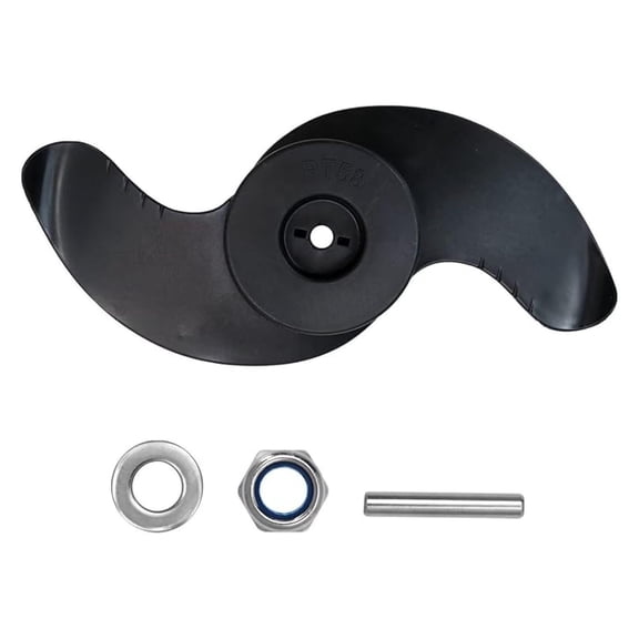New MKP-32 Trolling Motor Prop Fit for Minn Kota Endura 46, 50, 55; Endura C2 50, 55; Endura Max 50, 55, Fits 3-5/8" Motor Diameter, Replaces ‎2091160 1378131 1865017