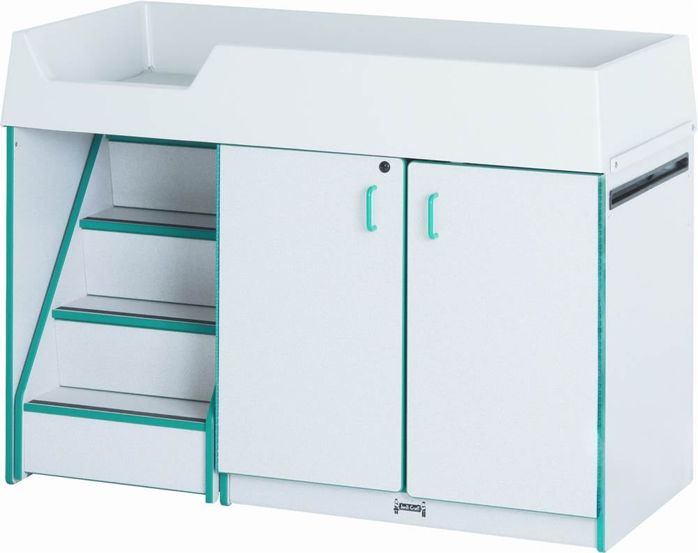 diaper changing table with stairs