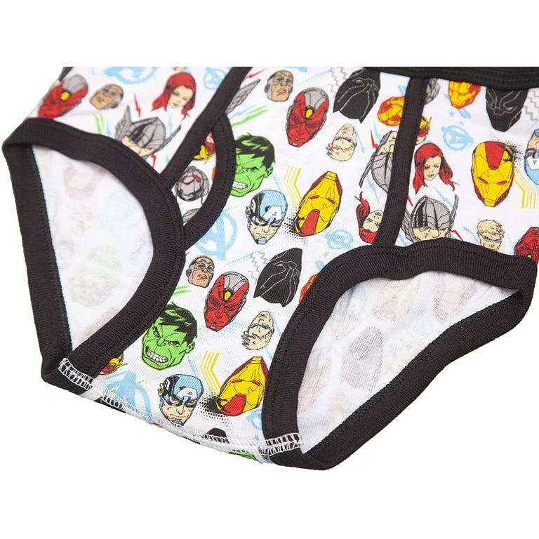 Marvel Boys' Hero Avengers Underwear Multipacks, Avngr 8pk Brief