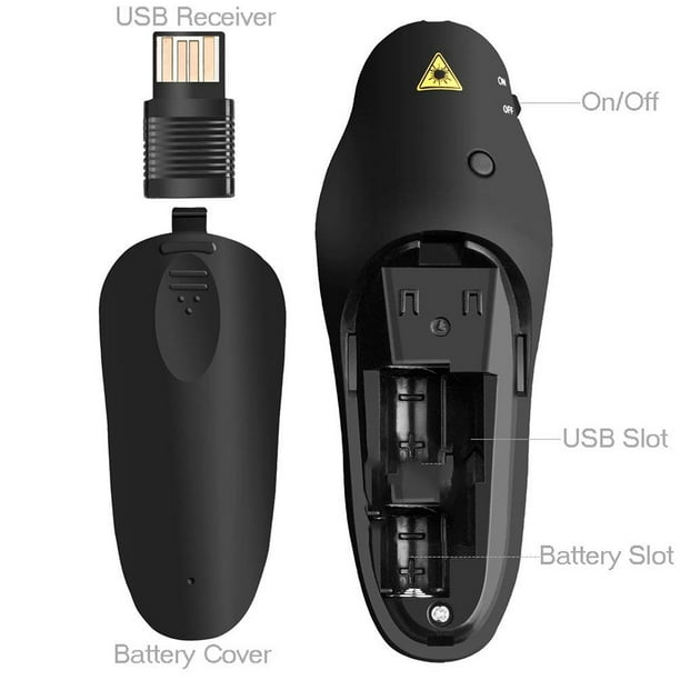 Universal - Présentateur sans fil Pointeur laser USB et