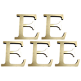 thumbnail image 1 of Gold English Letteras Pegatinas Pared 3D Mirror Acrílico+Alfabeto Arte (E), 1 of 6