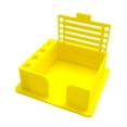thumbnail image 4 of AMLESO Sticky Note Holder Sticky Note Stencil for Office Supplies Workers Classroom Yellow, 4 of 8