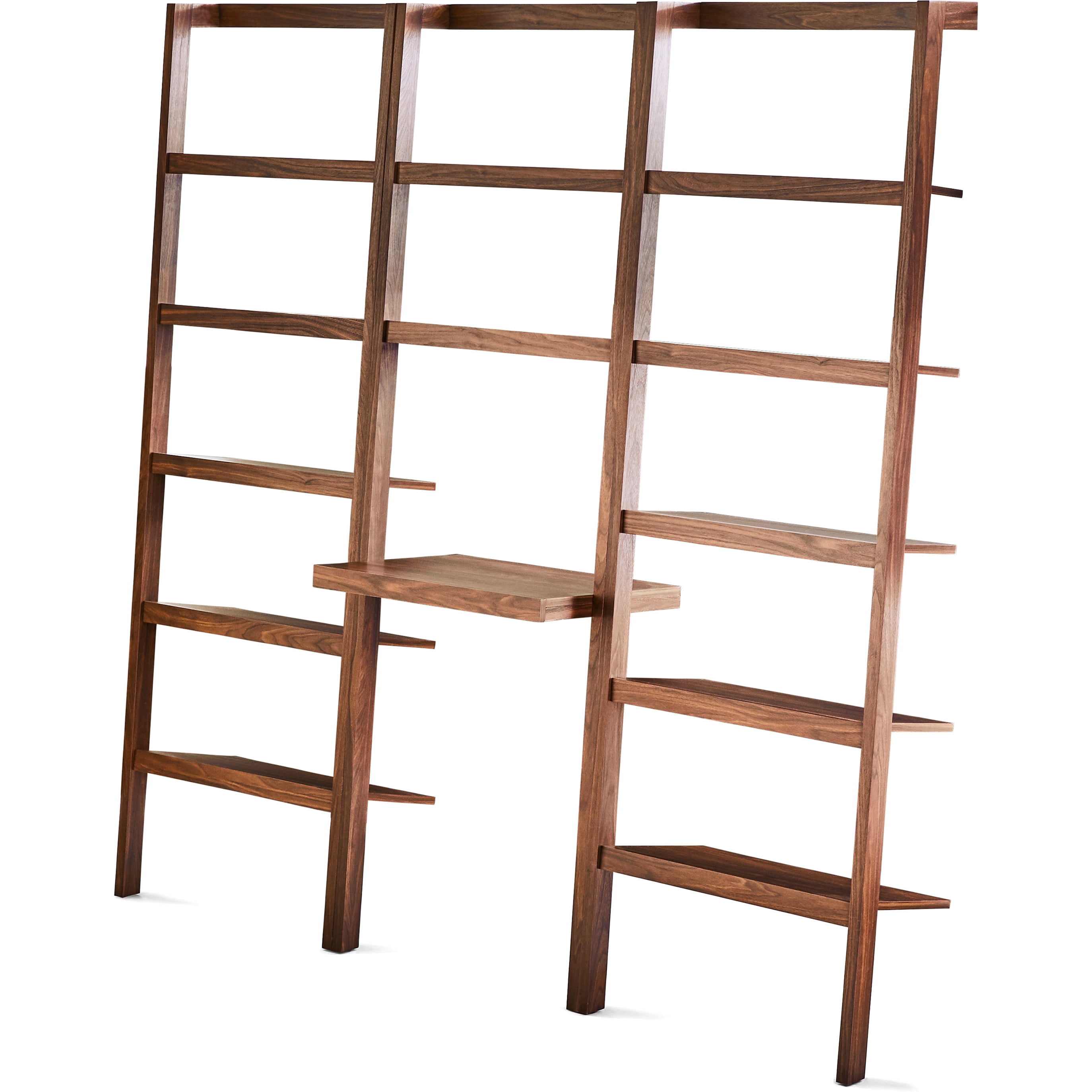 Mainstays Sumpter Park Ladder Bookcase Desk Walmart Com