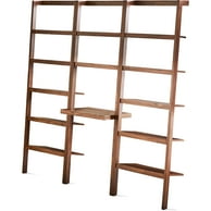 Furniture Pipeline Nashville Industrial Mid Century Etagere Bookcase Walmart Com Walmart Com