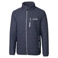 thumbnail image 2 of Men's Cutter & Buck Anthracite Seattle Seahawks Rainier PrimaLoft Eco Insulated Full-Zip Puffer Jacket, 2 of 3
