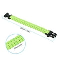 thumbnail image 2 of Uxcell Survival Paracord Bracelets, Braided Paracord Bracelet, Light Green, 2 of 5