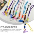thumbnail image 3 of stanreset Mobile Phone Lanyard Adjustable Reusable Neck Hanging Rope with Hook Microfiber Safety Straps Accessory Picnic Running Type 6, 3 of 8