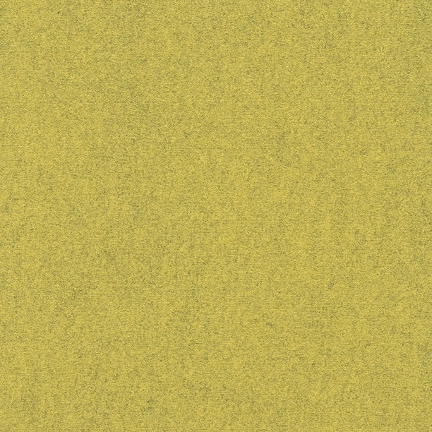 Accent Goldenrod Carpet Tiles 24" x 24" Indoor/Outdoor, Peel and