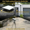 thumbnail image 6 of 3-in-1 Starlink Mini Mount - Magnetic Base, Flagpole Adapter, & Camera Tripod Adapter | Rooftop Magnet Mount, RV & Truck Mount for Starlink Mini | Outdoor Starlink Accessories, 6 of 6