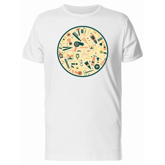 Male Hairdresser Barber Shop Tee Men's -Image by Shutterstock