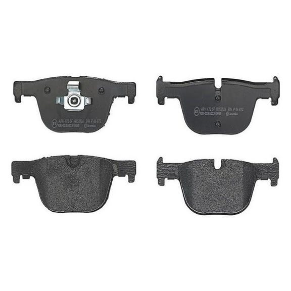 Brembo 2016 BMW 328i Premium Low-Met OE Equivalent Pad - Rear