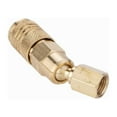 thumbnail image 5 of Craftsman Brass Universal Swivel Coupler 1/4 in. Female 1 pc, 5 of 5