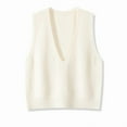 thumbnail image 5 of International Selection Deep V-Neck, Athleisure, Sleeveless Outerwear Vest (Women's), 5 of 11
